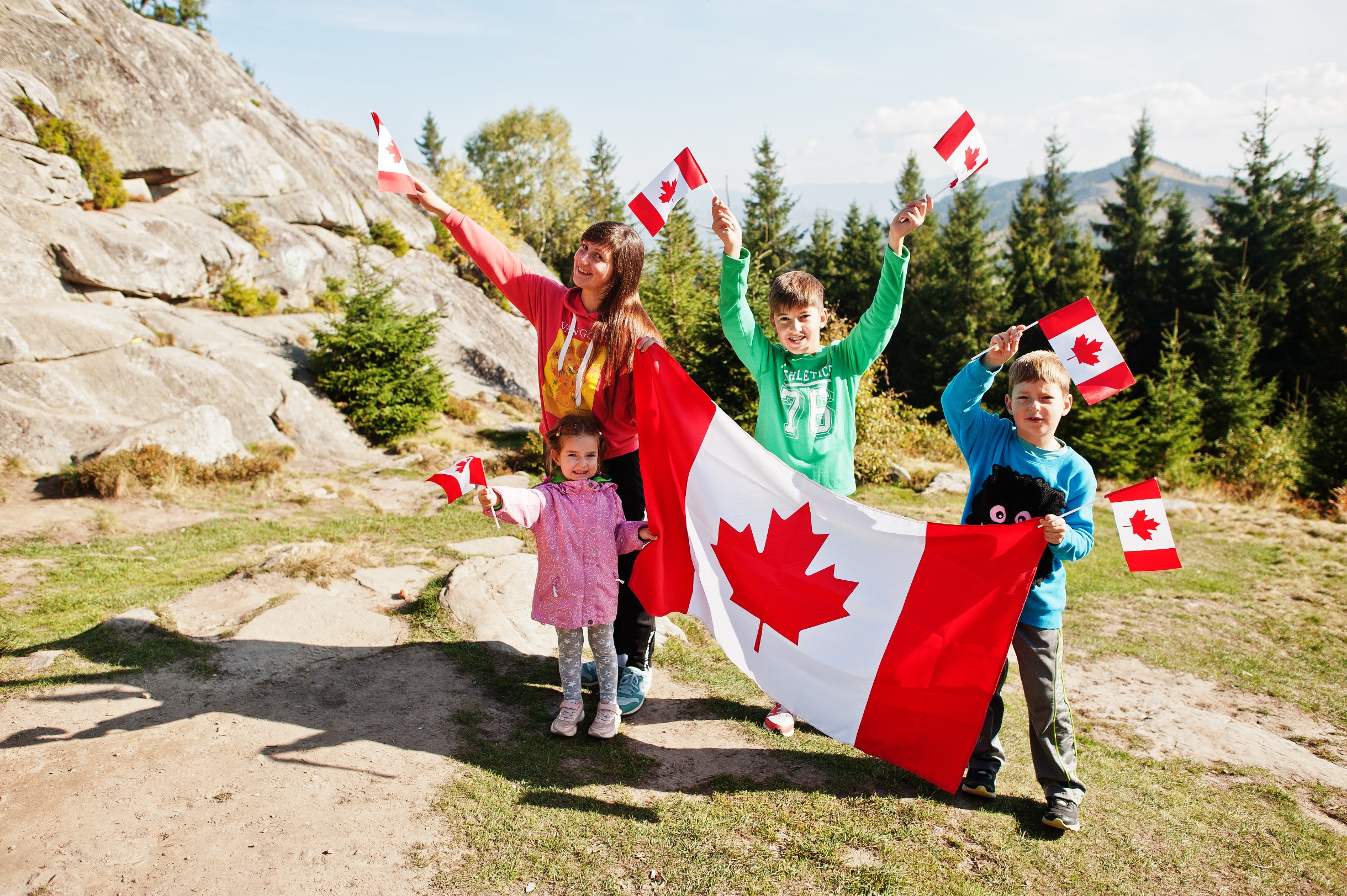 Students exploring study options in Canada