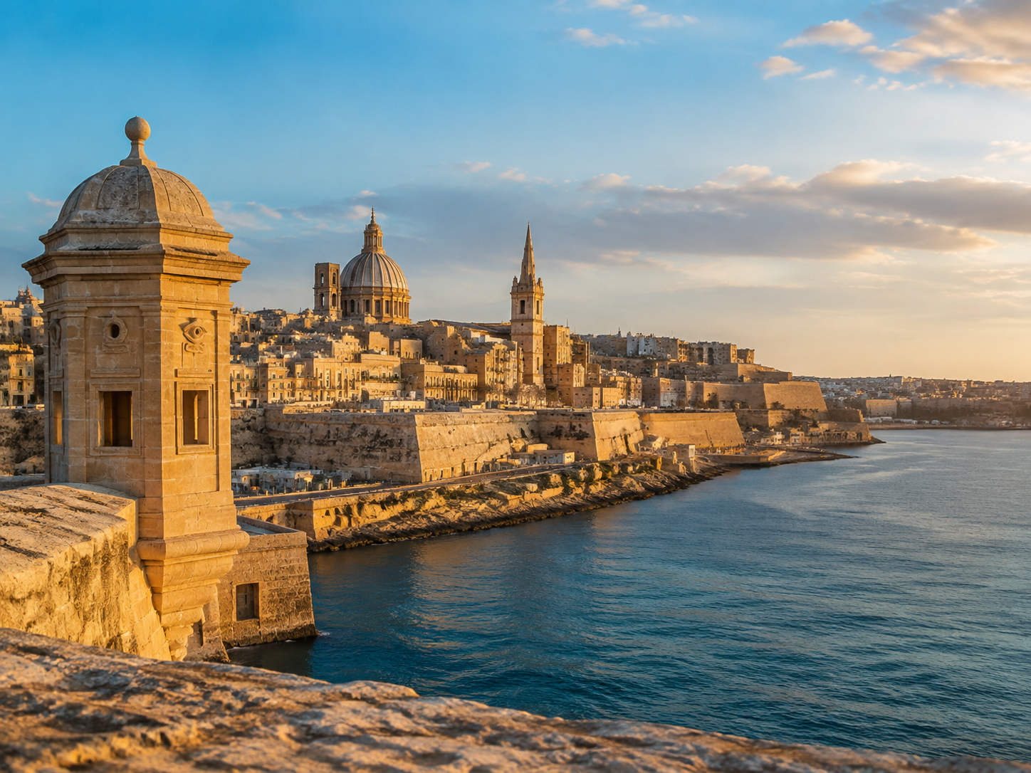 Historic harbour, Malta