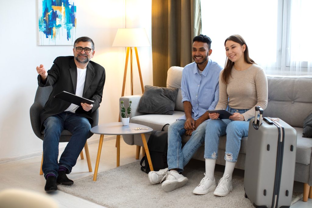 Student accommodation common room